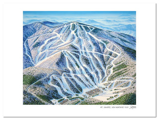 Mt Sunapee Ski Area | Sunapee Ski Map | by James Niehues