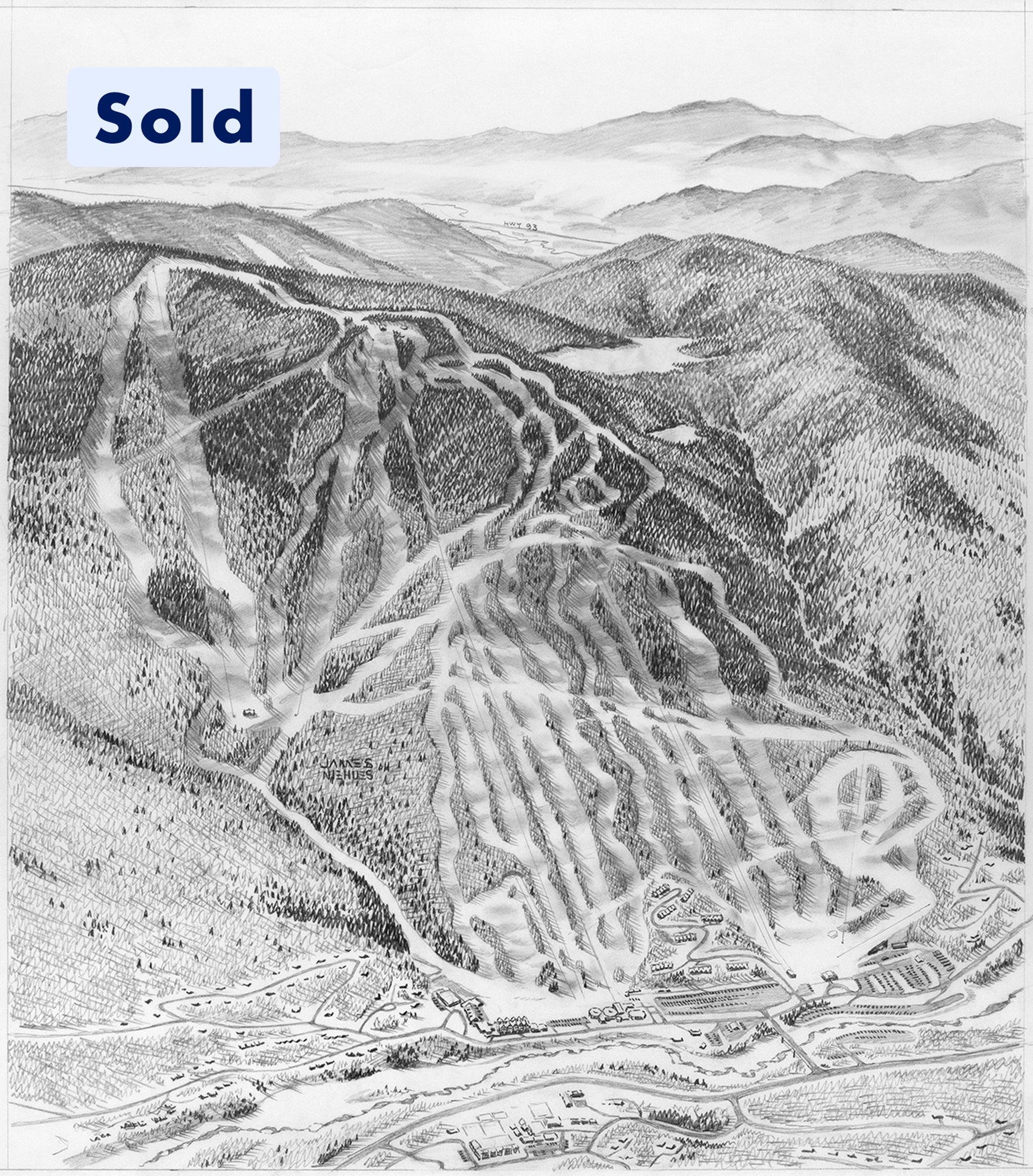 Original Loon 1991 Sketch