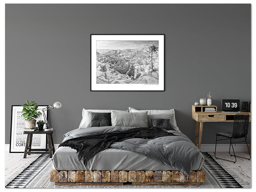Bryce Canyon National Park Sketch