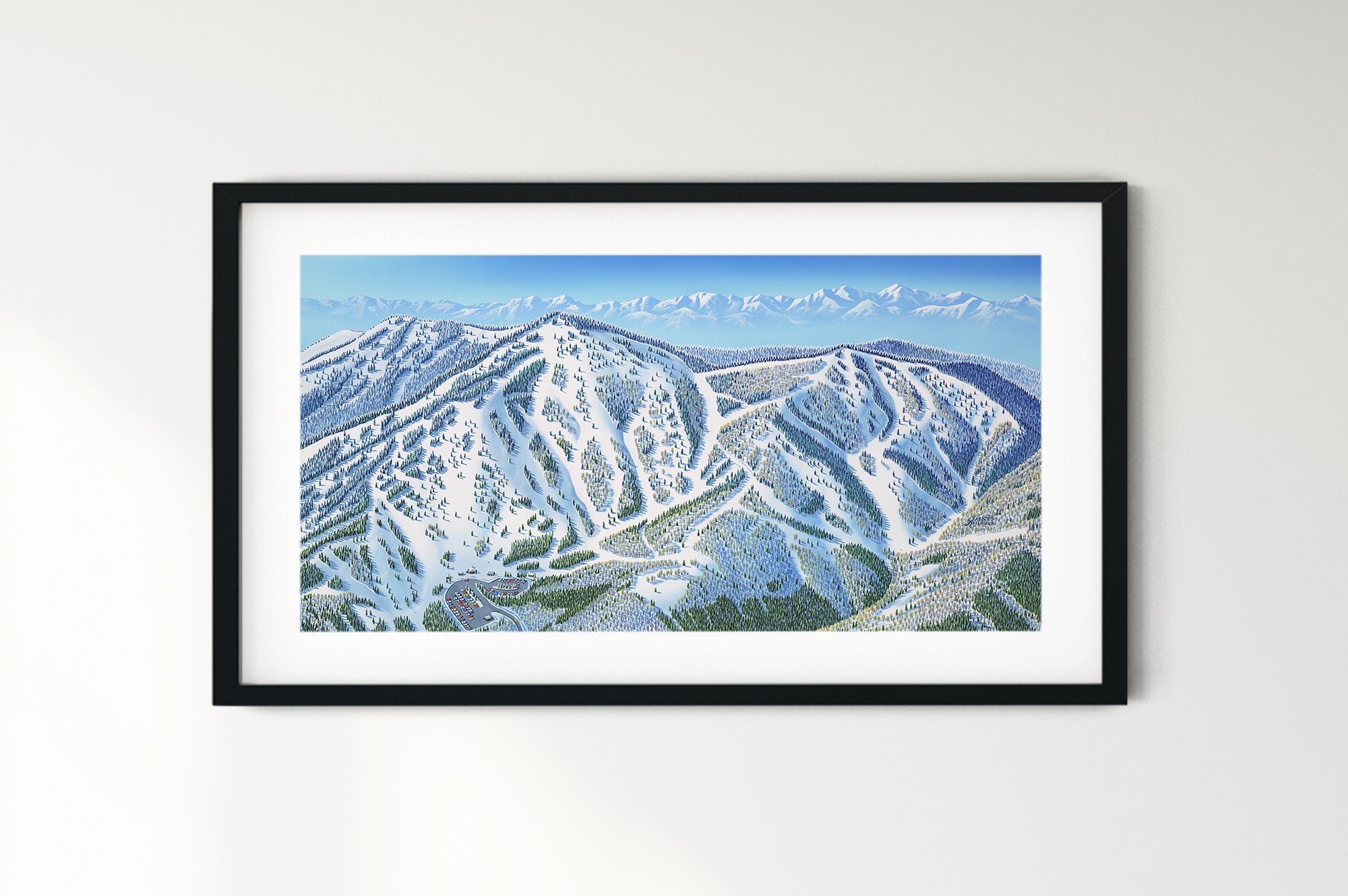 Original Beaver Mountain 2011 Painting