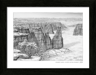 Colorado National Monument Sketch