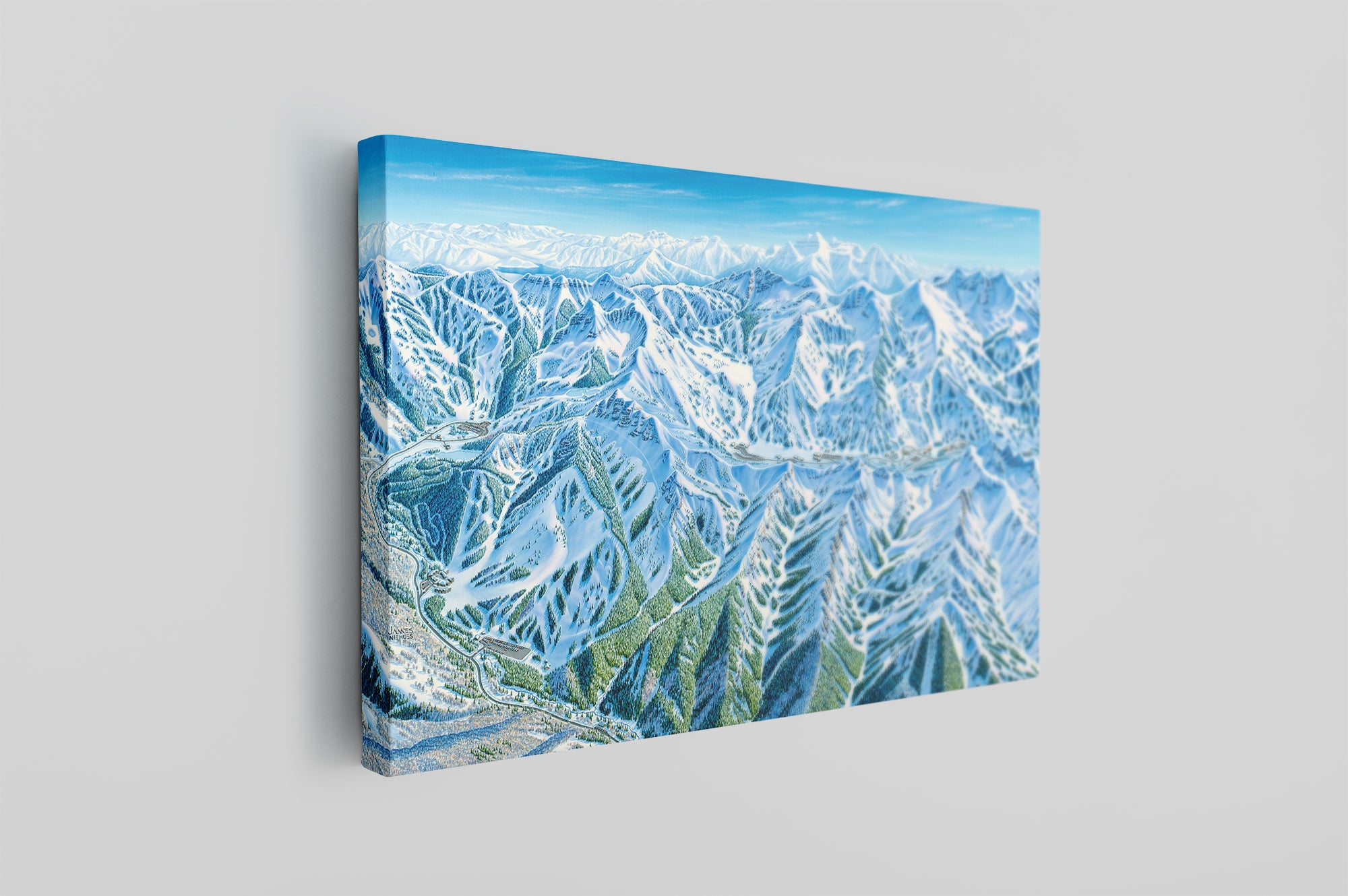 Signed Limited Edition 2001 Cottonwood Canyons Canvas
