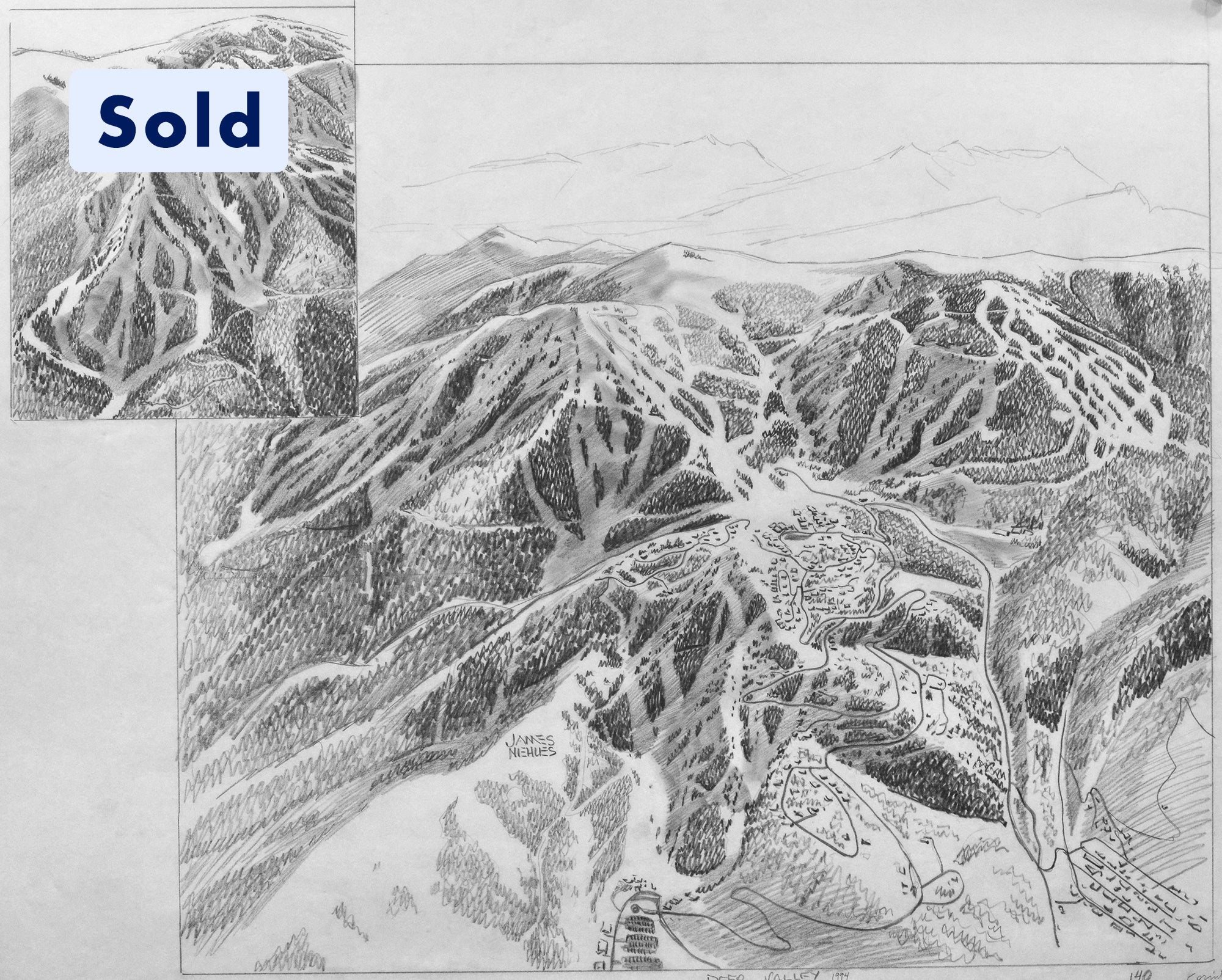 Original Deer Valley 1994 Sketches