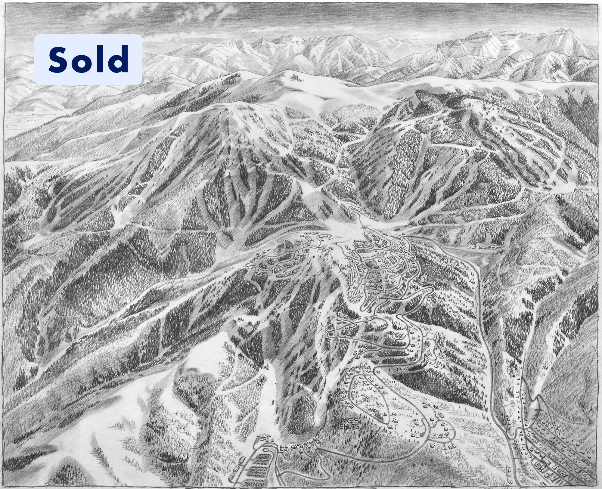 Original Deer Valley 1998 Sketch