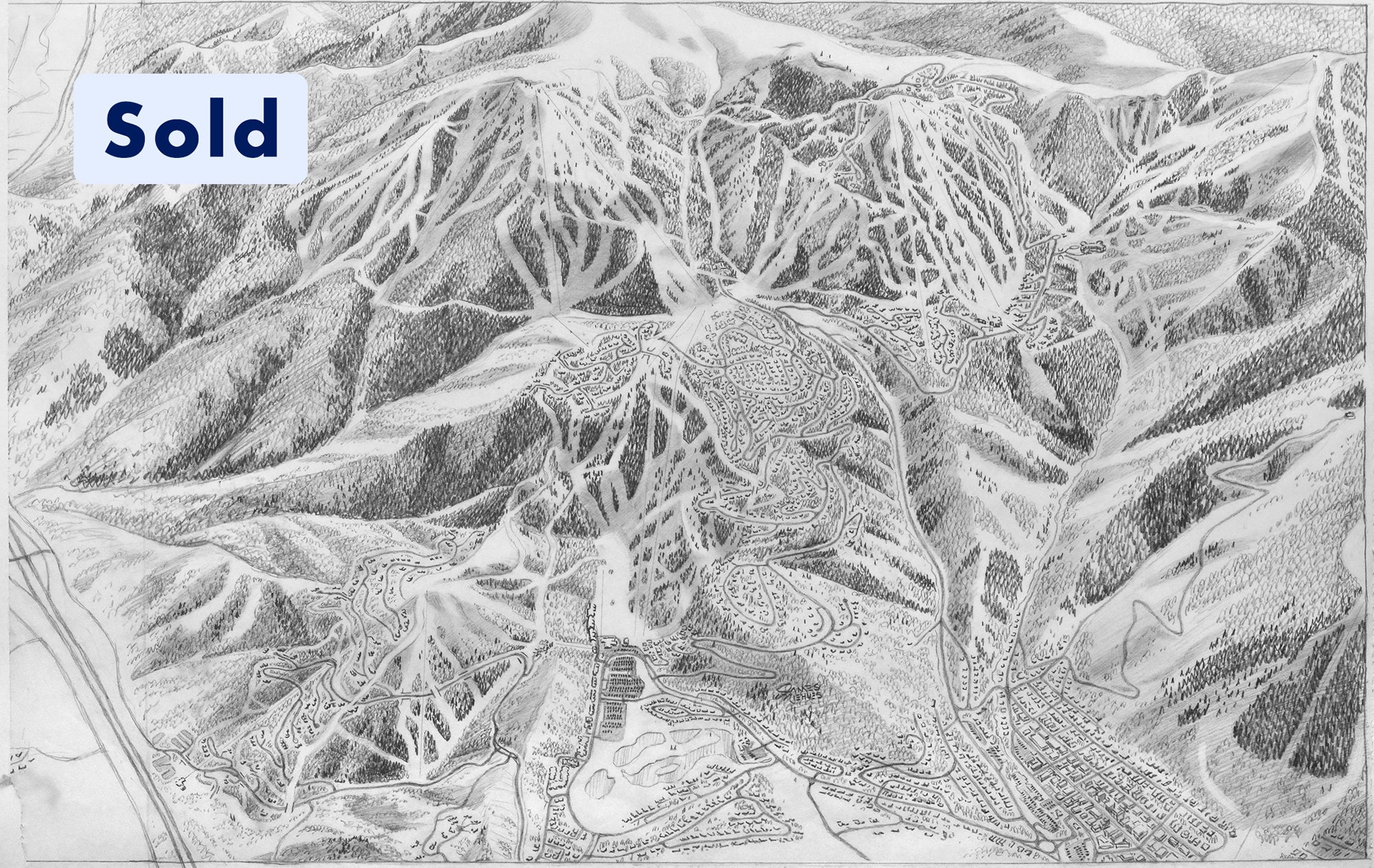 Original Deer Valley 2014 Sketch