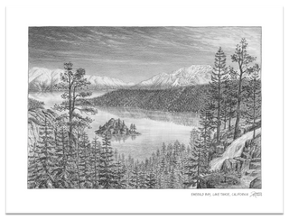 Emerald Bay Sketch