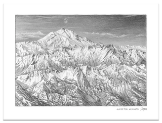 Glacier Peak Sketch