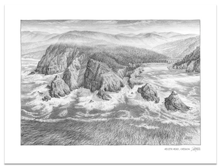 Heceta Head Sketch