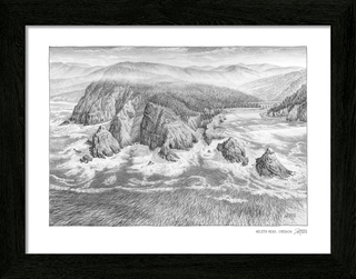 Heceta Head Sketch