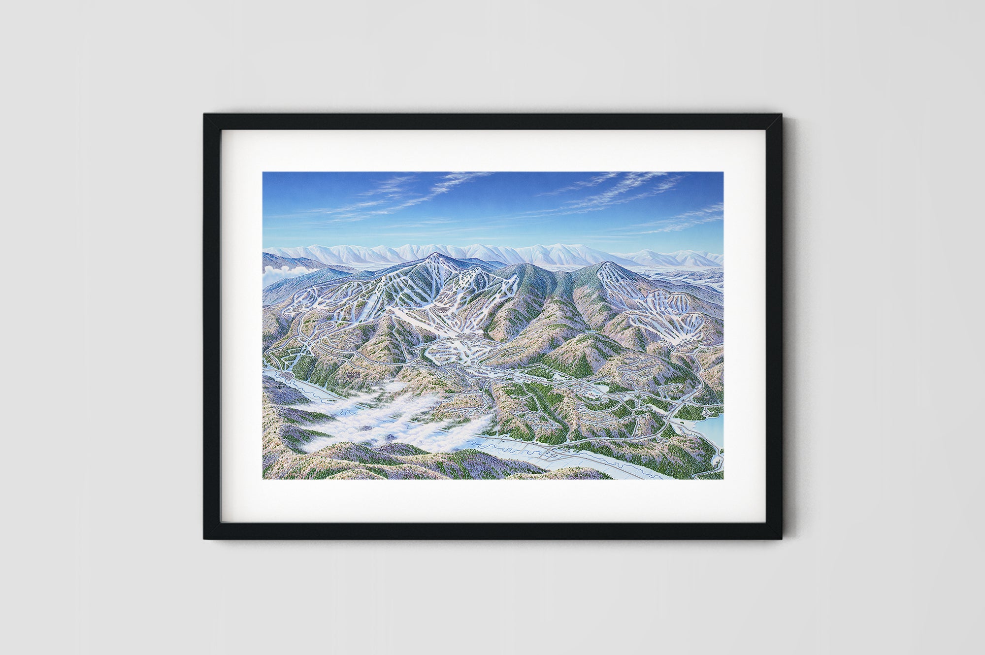 Original Killington and Pico 1997 Painting