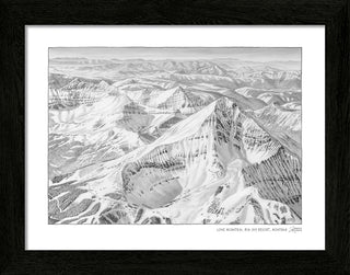 Lone Mountain Sketch