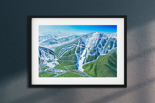 Original Mount Hood Ski Bowl 2006 Painting