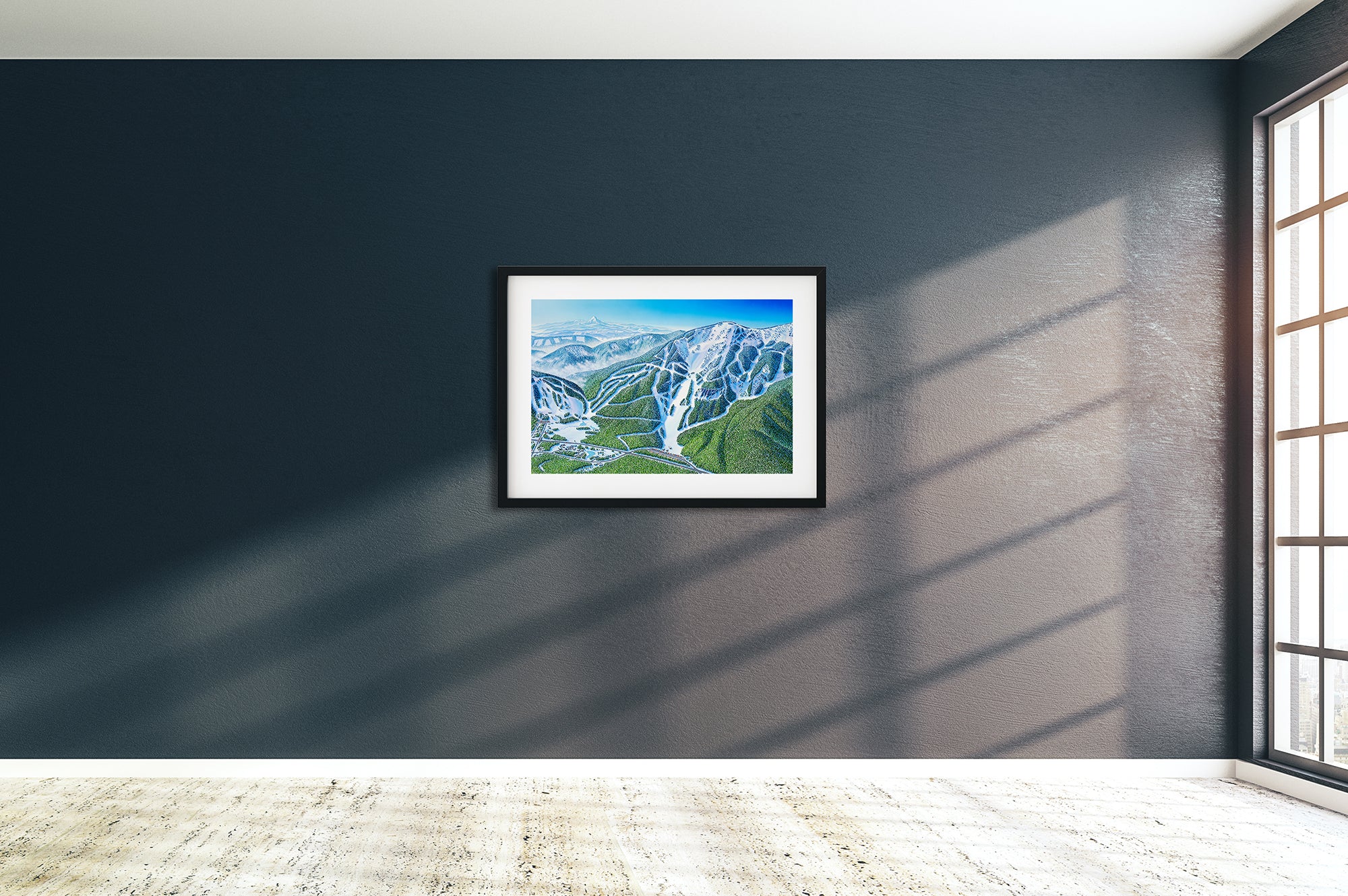 Original Mount Hood Ski Bowl 2006 Painting