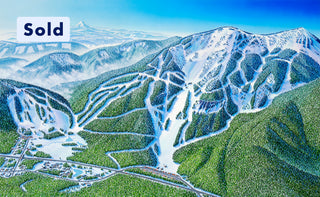 Original Mount Hood Ski Bowl 2006 Painting