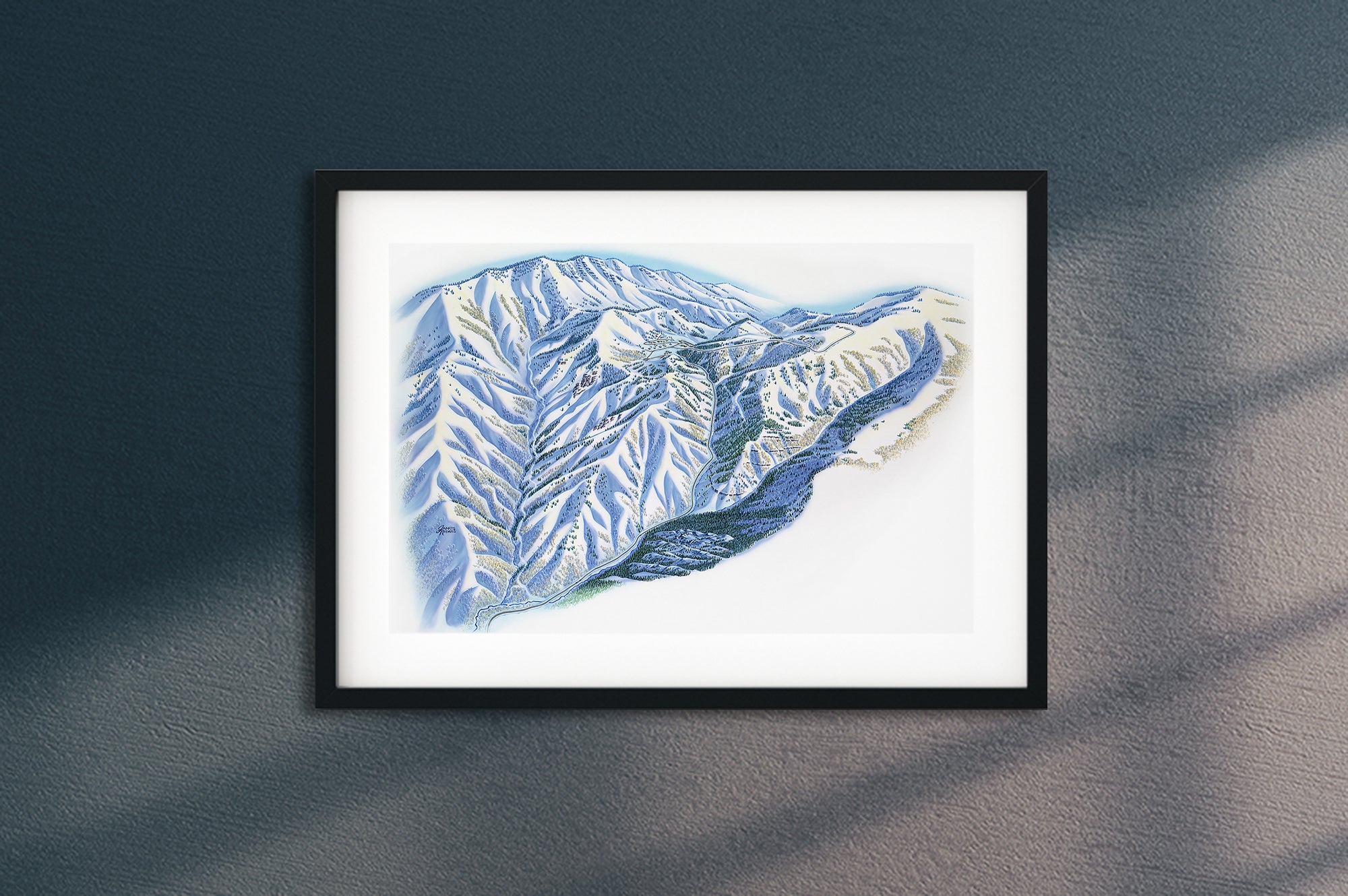 Original Powder Mountain 2011 Paintings