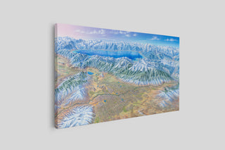 Lake Tahoe & Reno Ski Resorts Map