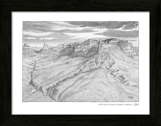 Scotts Bluff National Monument Sketch