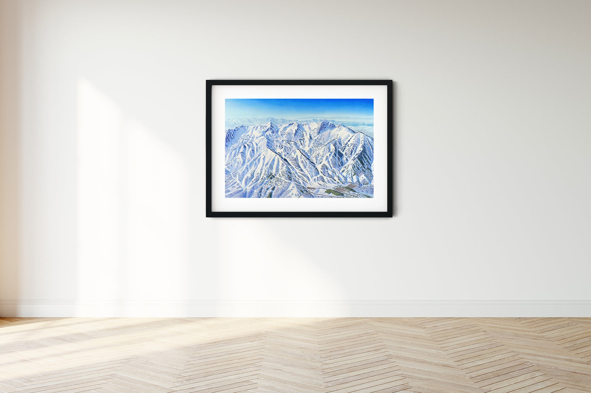 Original Snowbasin 2005 Painting