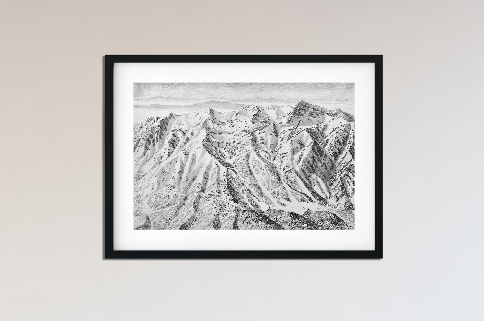 Original Snowbasin 2005 Sketch