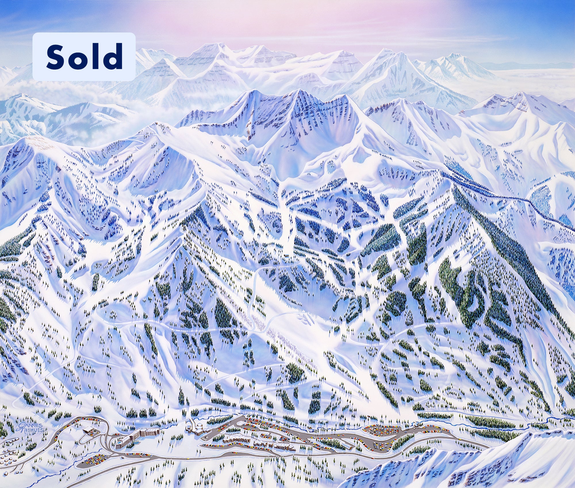 Original Snowbird 2006 Painting