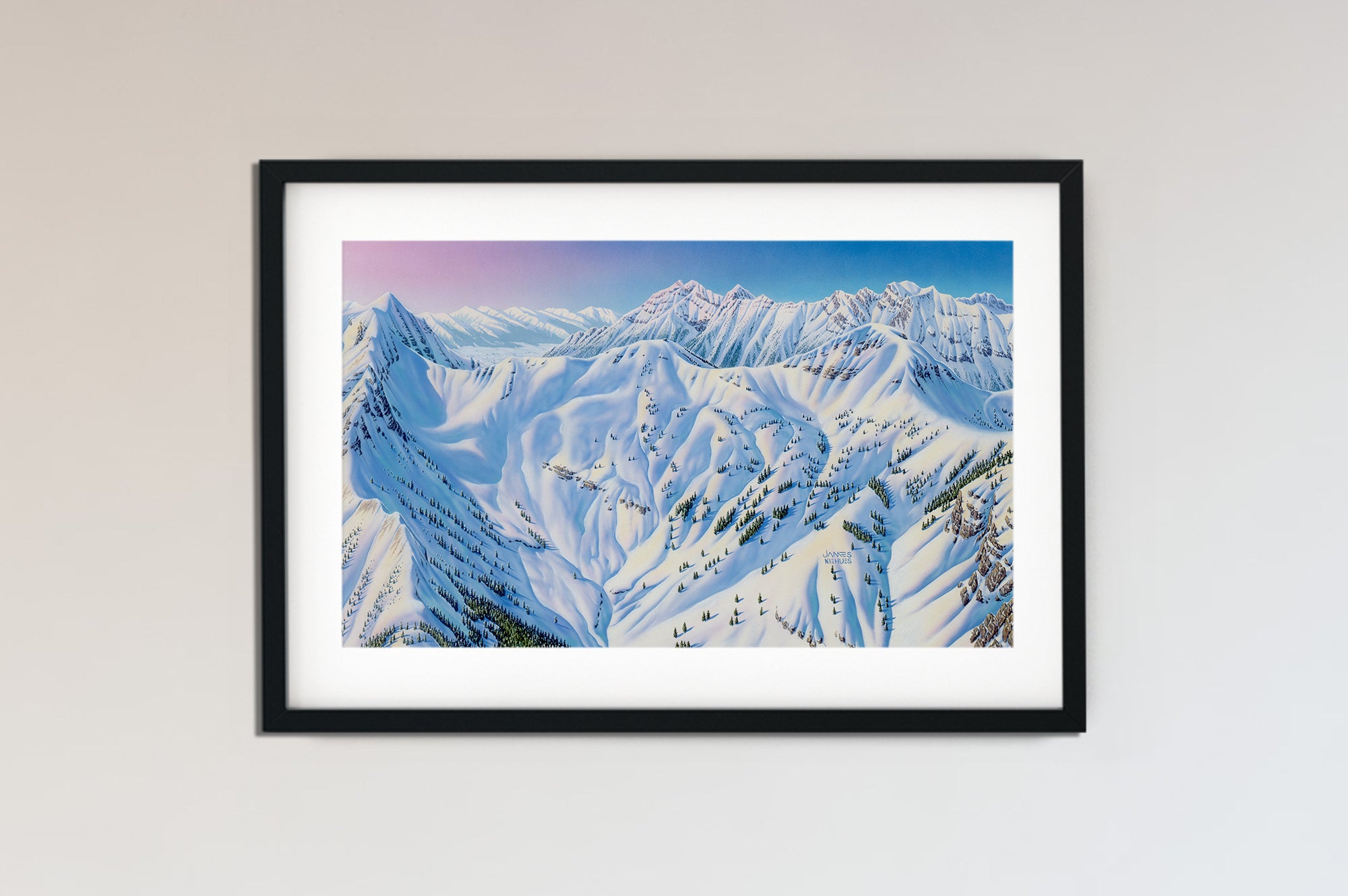 Original Snowbird Mineral Basin Painting