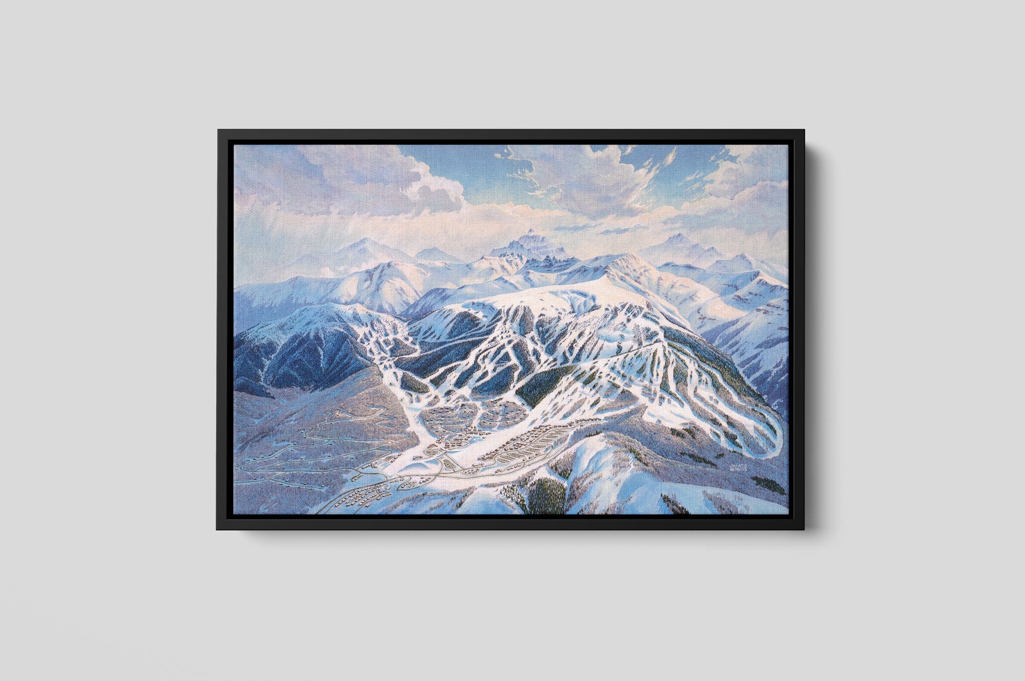 Signed Limited Edition 1991 Snowmass Canvas