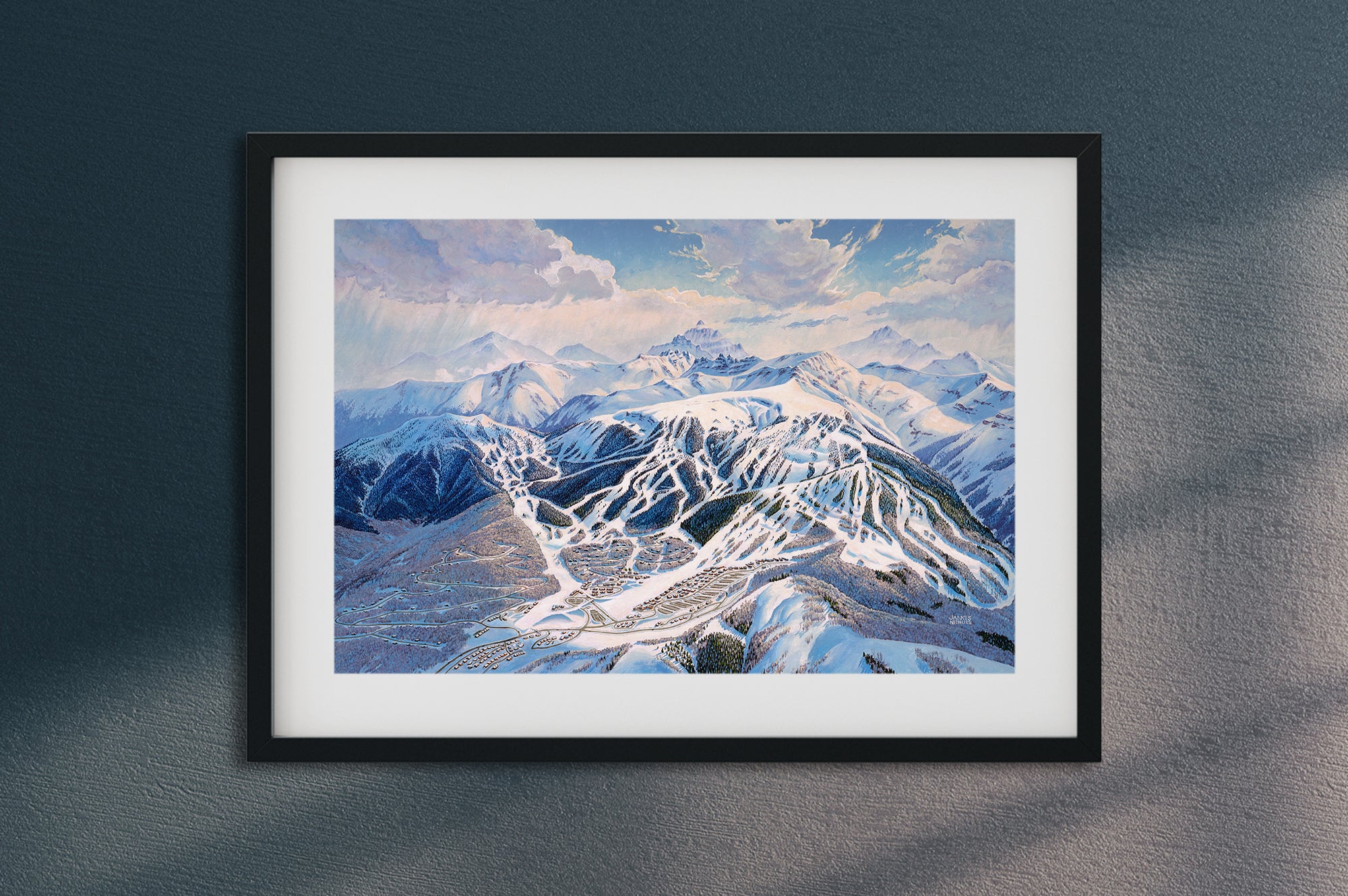 Original Snowmass 1991 Painting