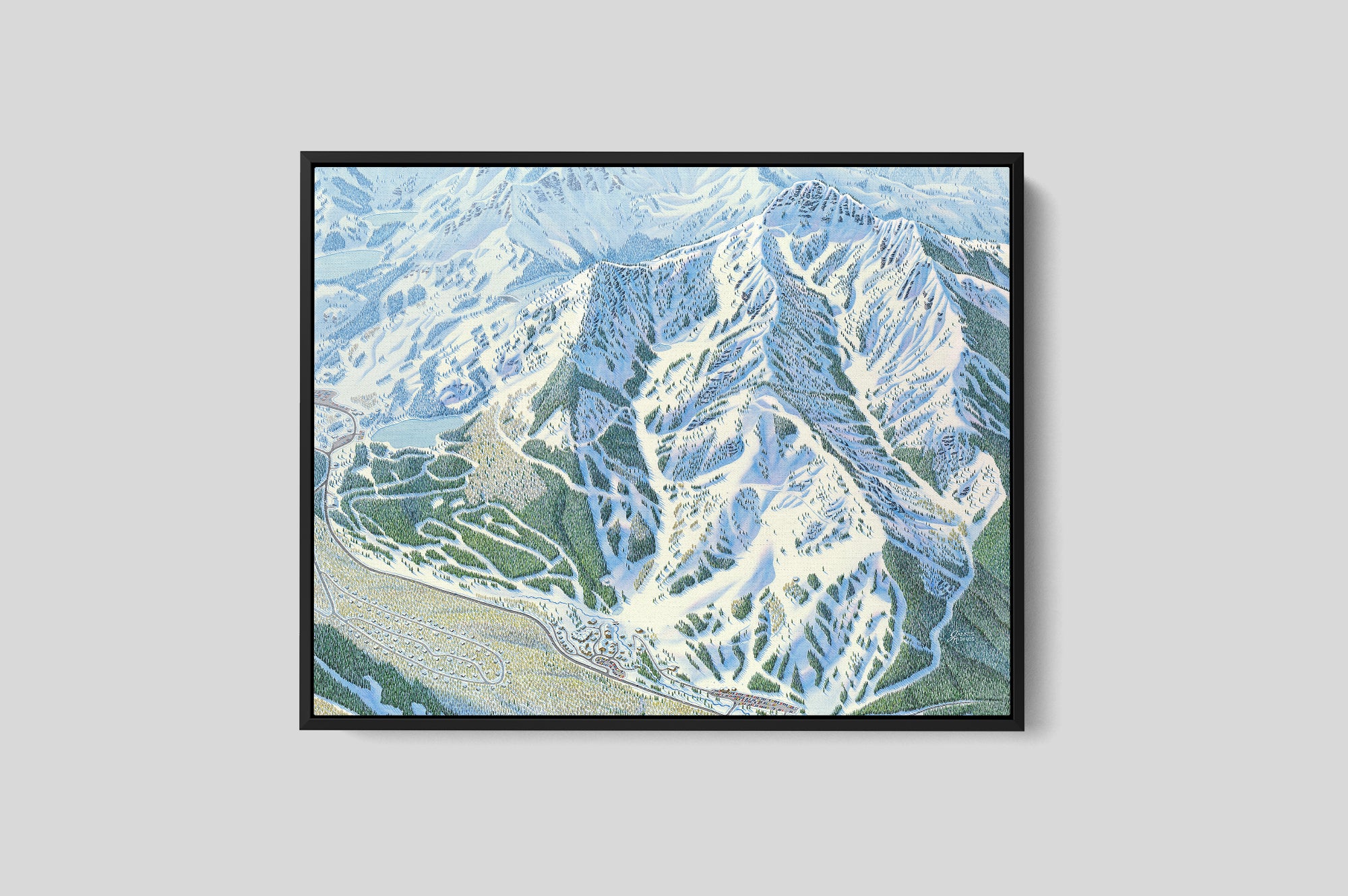 Signed Limited Edition 2015 Solitude Canvas