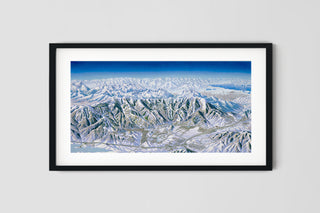 Original Summit County Utah Winter Painting