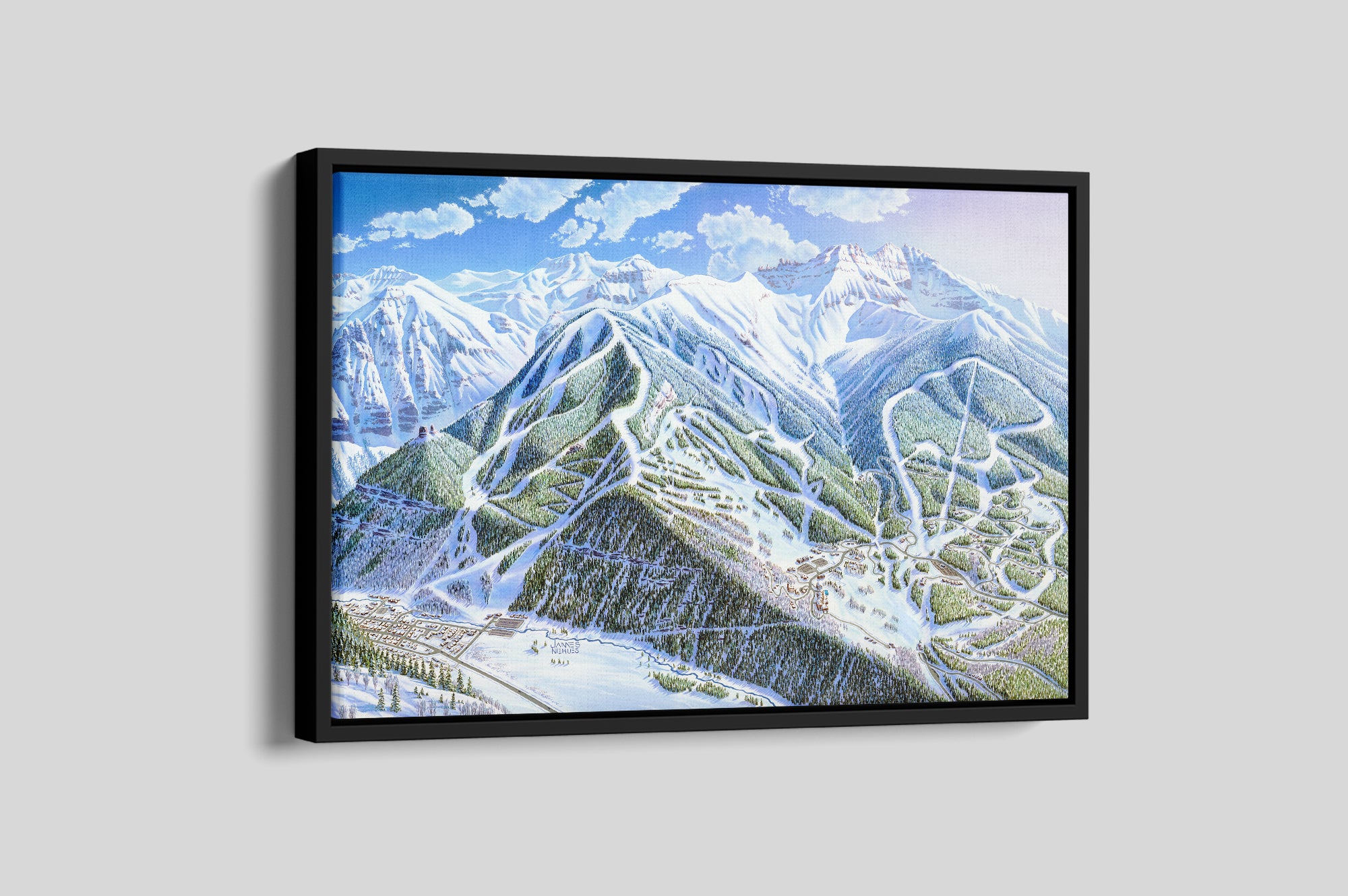 Signed Limited Edition 1994 Telluride Canvas