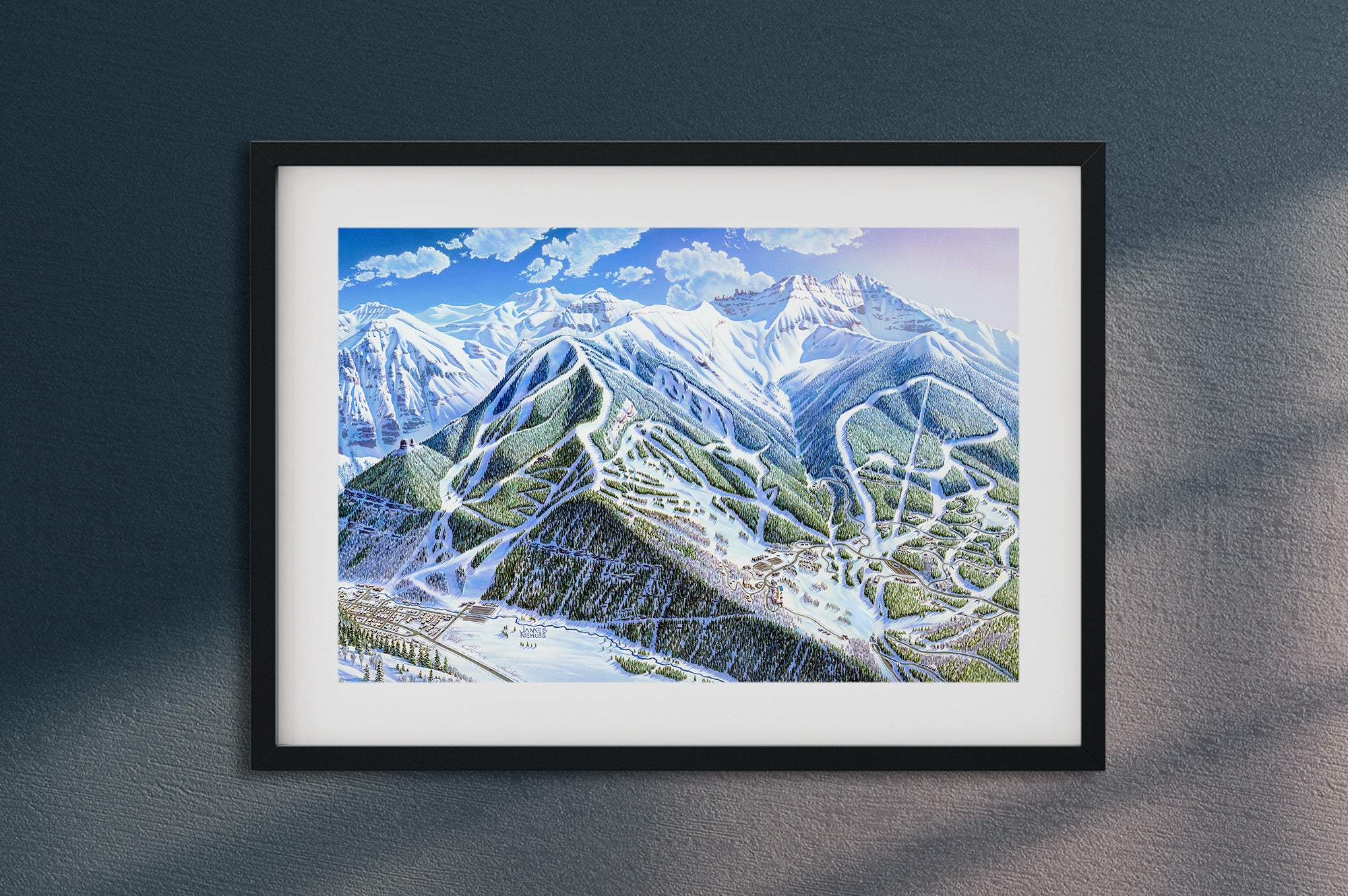 Original Telluride 1994 Painting