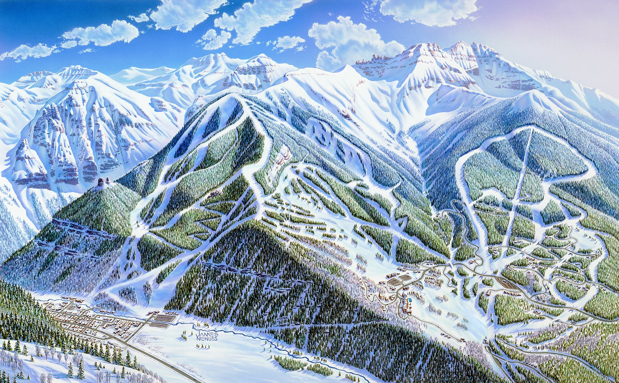 Original Telluride 1994 Painting
