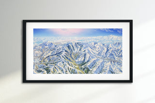 Original Park City and Cottonwoods Painting