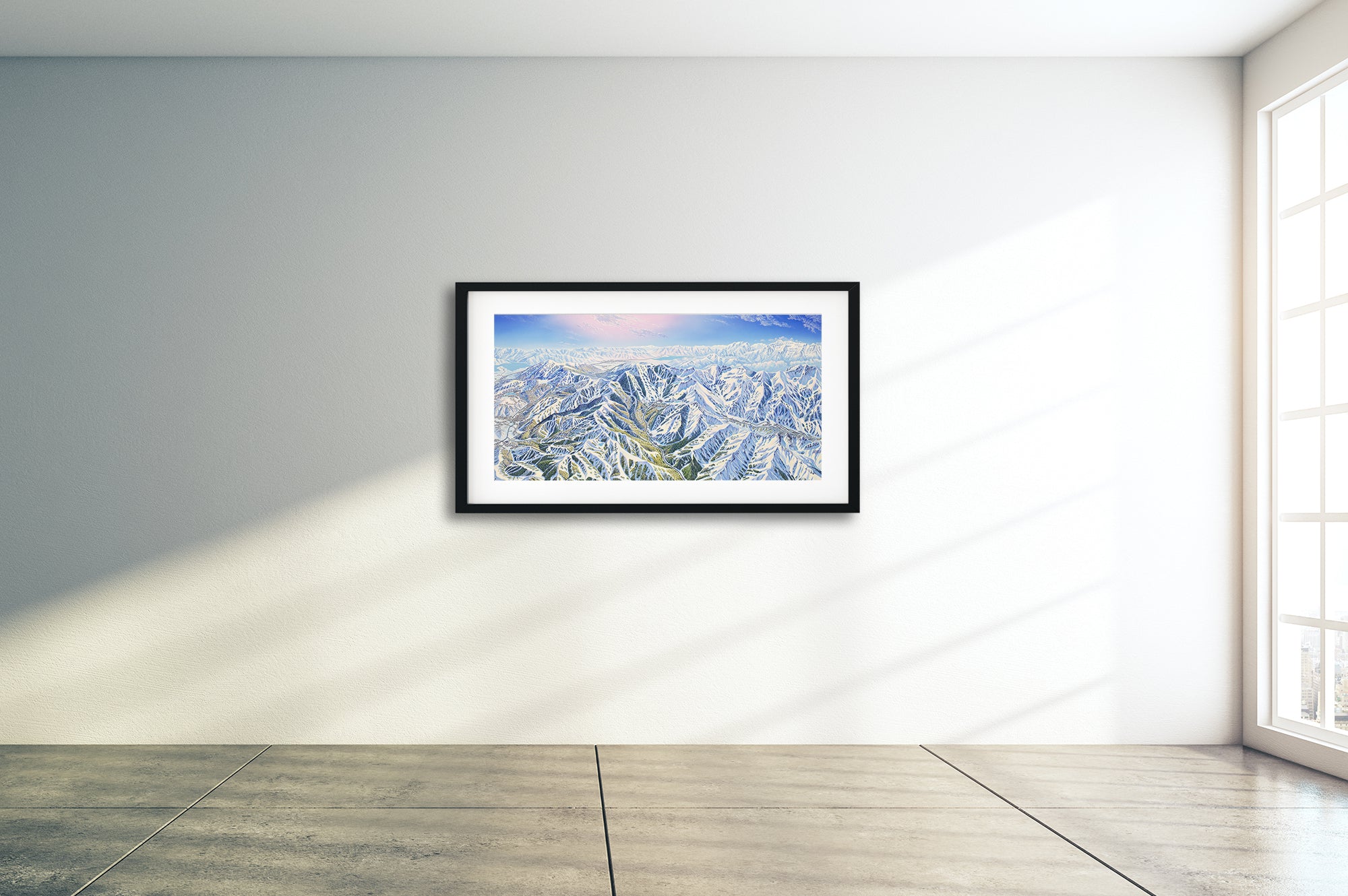 Original Park City and Cottonwoods Painting