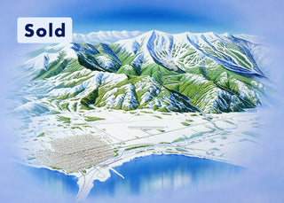 Original Schweitzer 1992 Painting