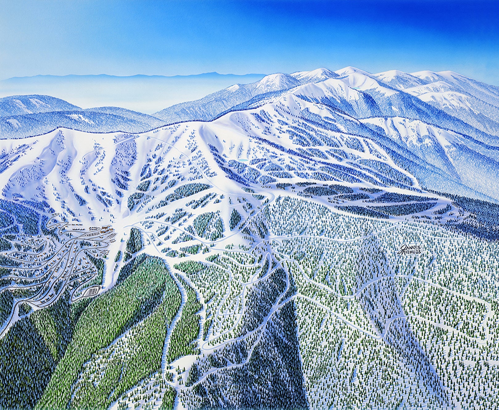 Original Schweitzer 2006 Nordic Painting