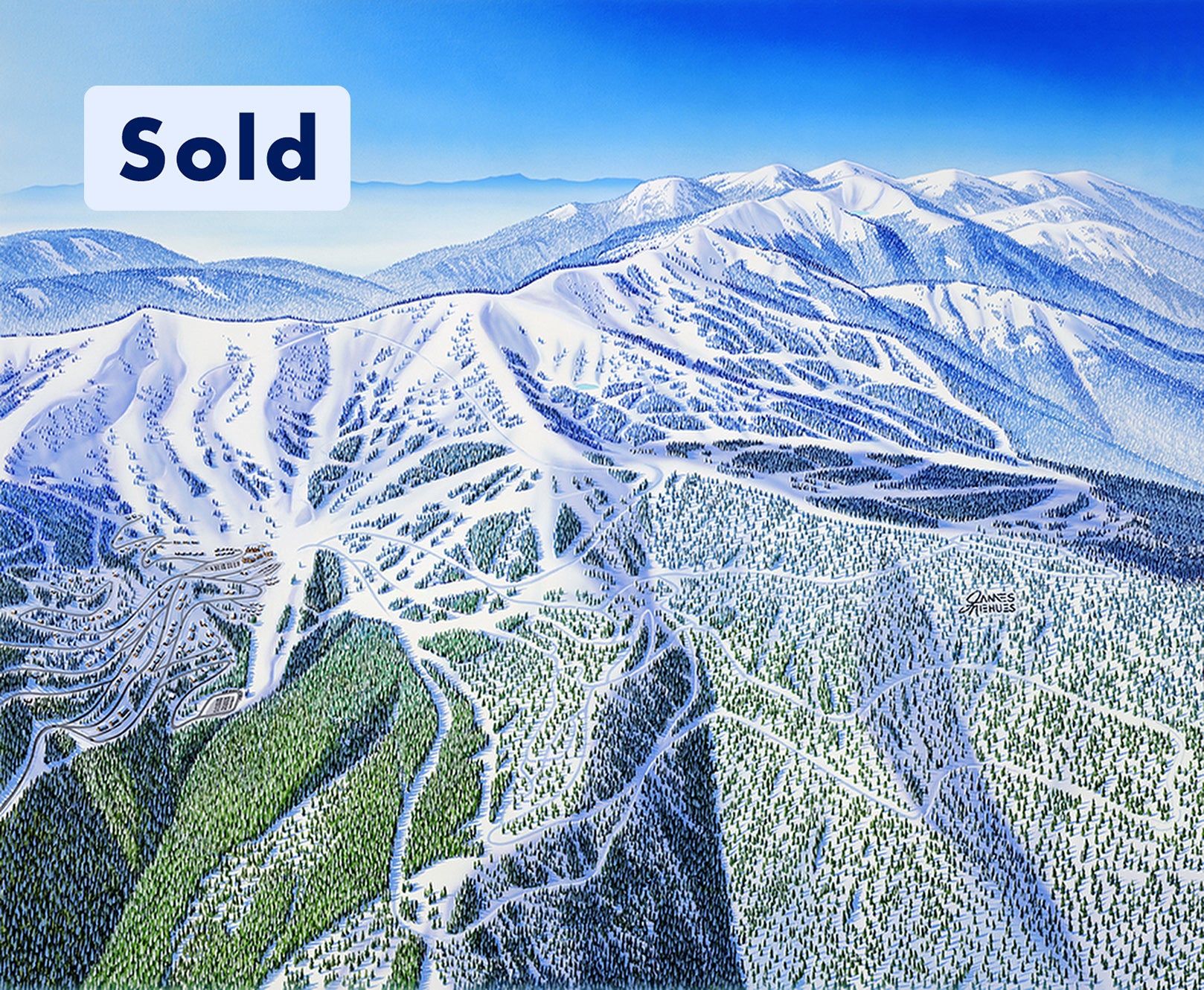 Original Schweitzer 2006 Nordic Painting