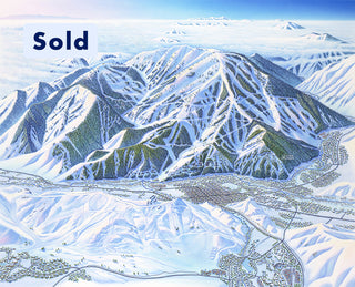 Original Sun Valley 2011 Painting
