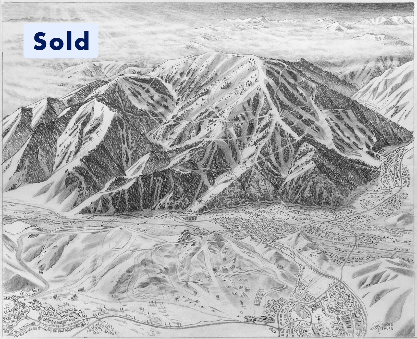 Original Sun Valley 2011 Sketch