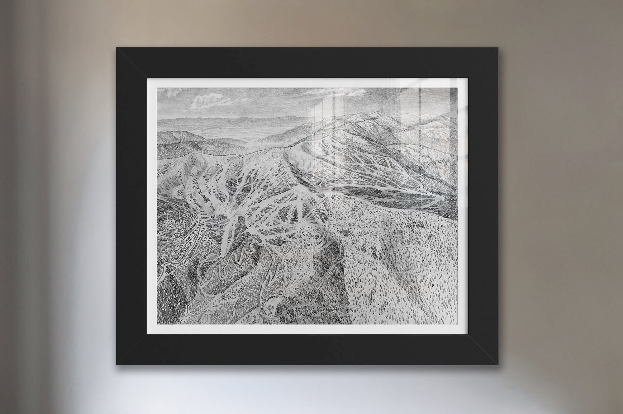 Original Schweitzer 2006 Nordic Sketch
