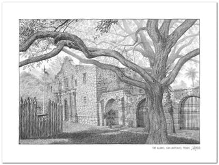 The Alamo Sketch