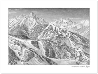 Aspen Colorado Sketch