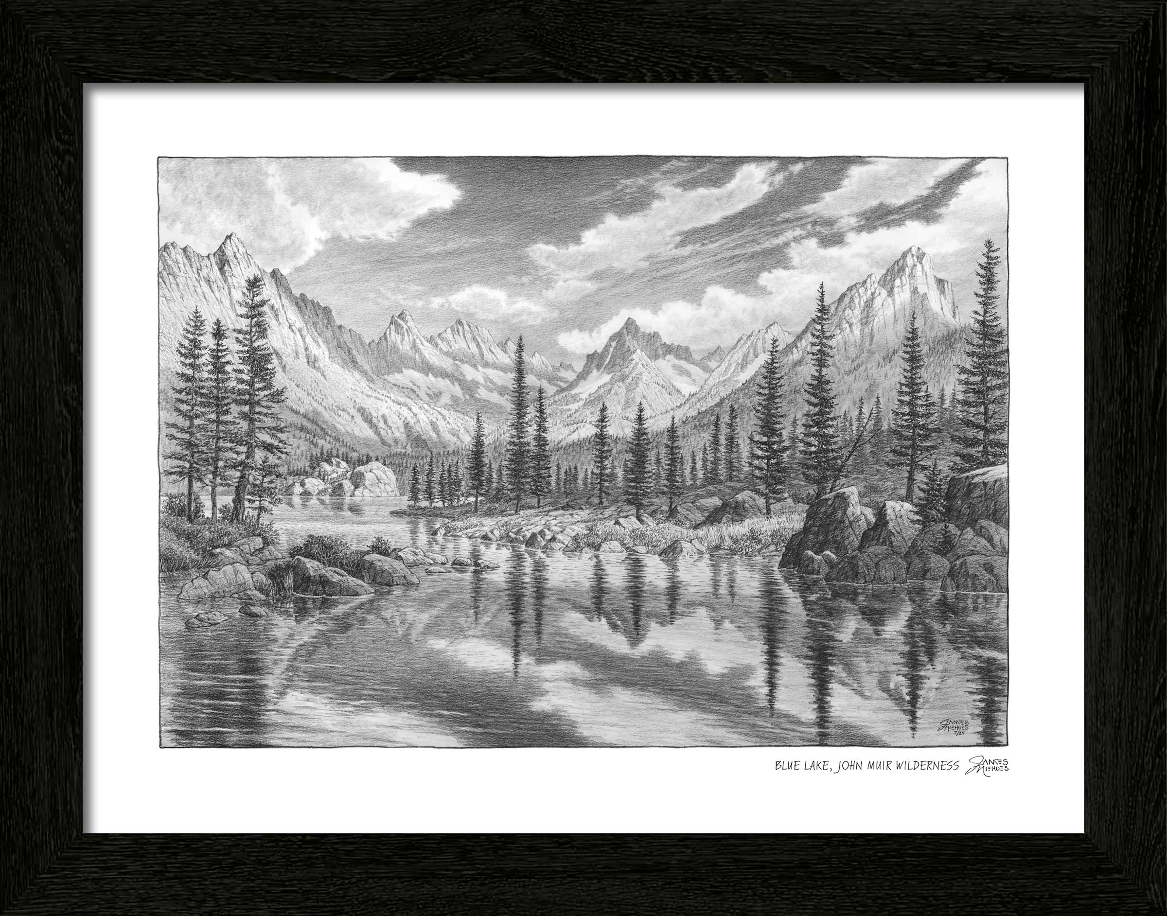 John Muir Wilderness Sketch