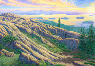 Cadillac Mountain Sketch
