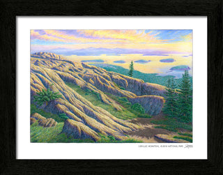 Cadillac Mountain Sketch