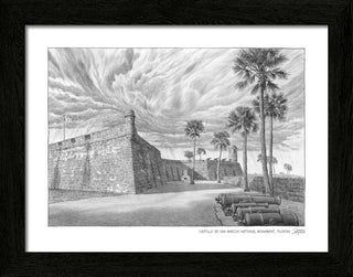 Castillo de San Marcos National Monument Sketch