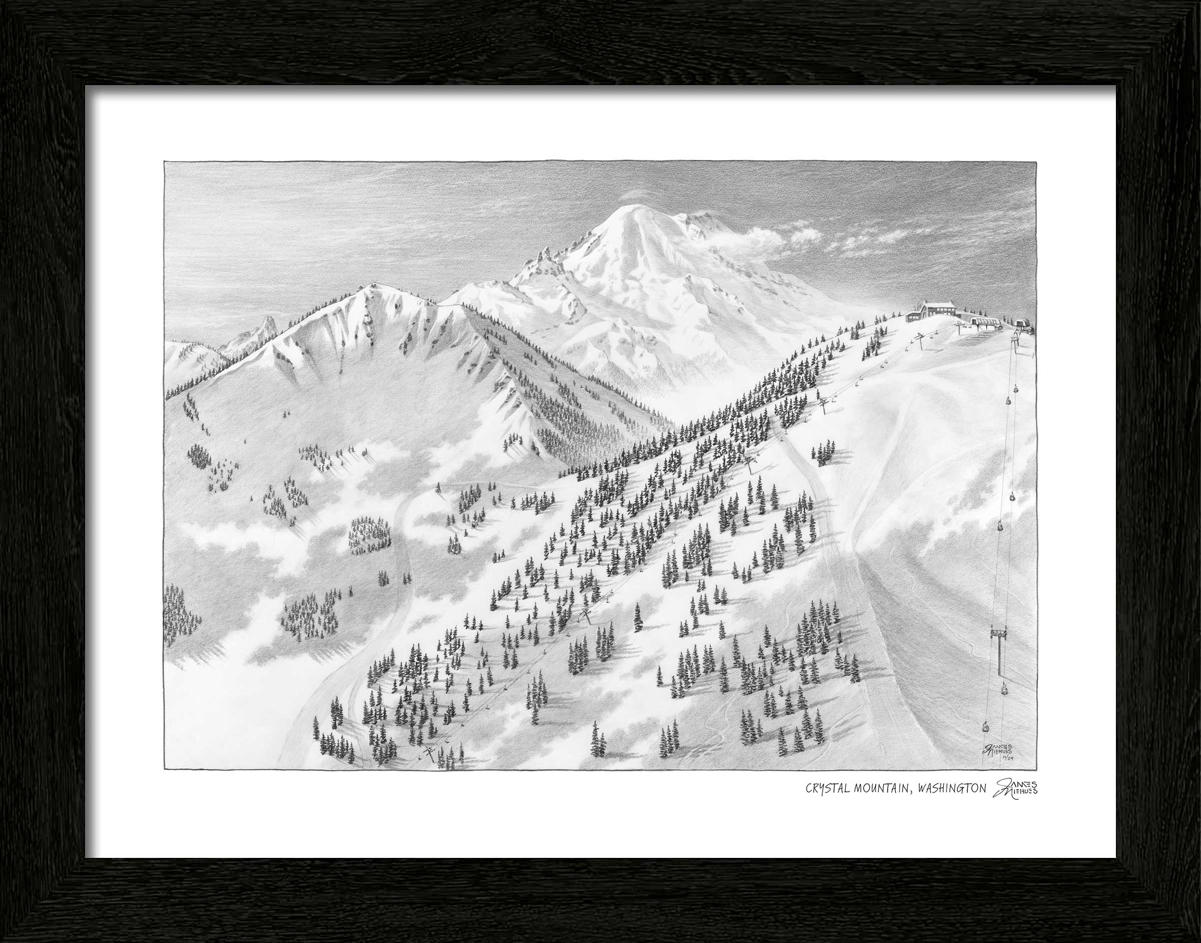 Crystal Mountain Sketch