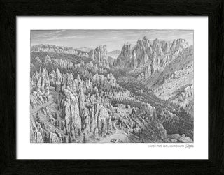 Cathedral Spires Sketch