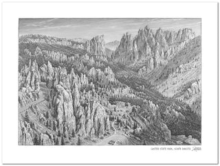 Cathedral Spires Sketch