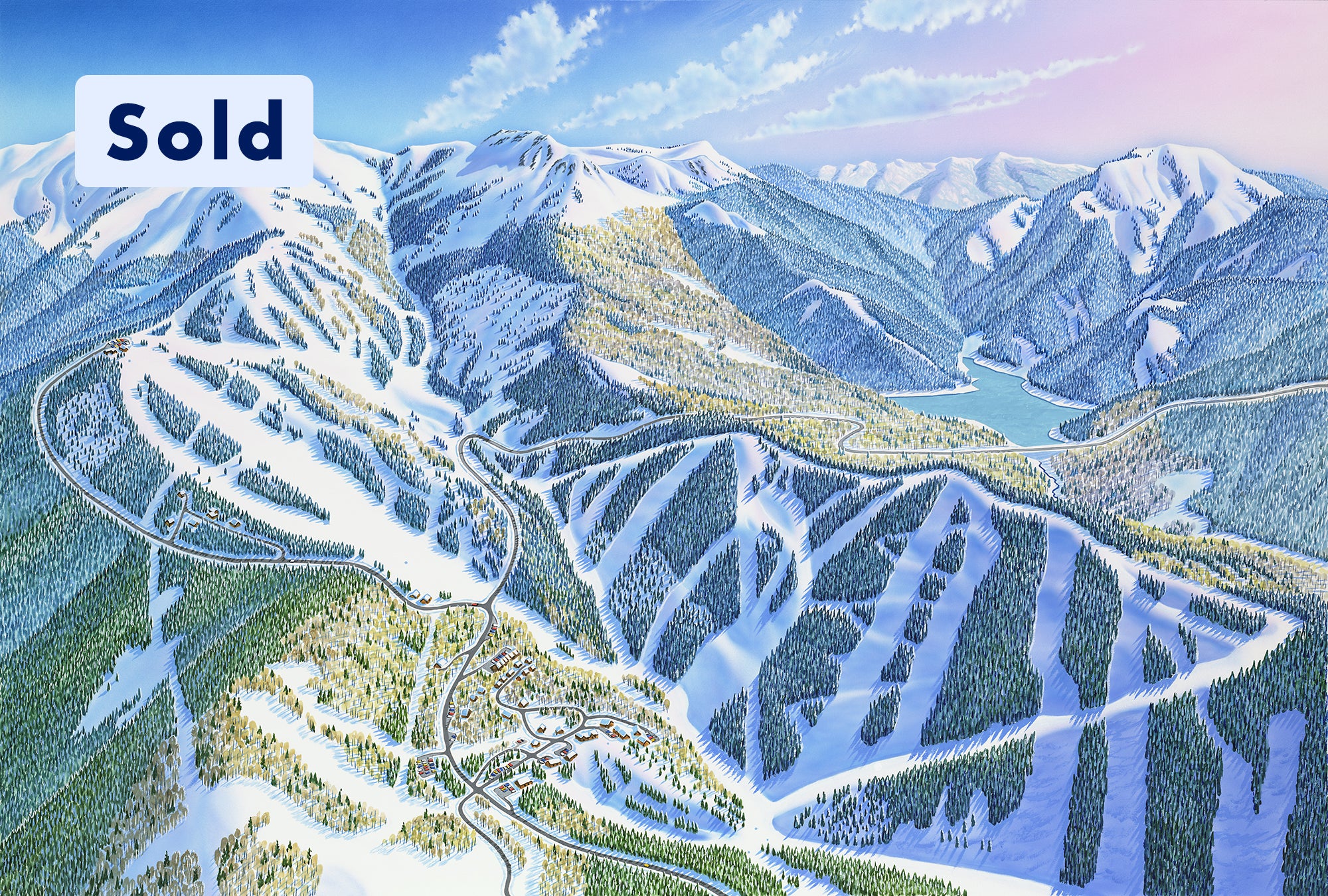 Original Eagle Point 2010 Painting